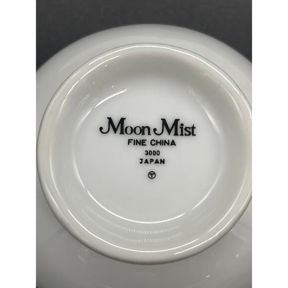 Vintage Moon Mist Fine China Set of 5 Cups & Saucers # 3000 Made in Japan - Picture 6 of 8